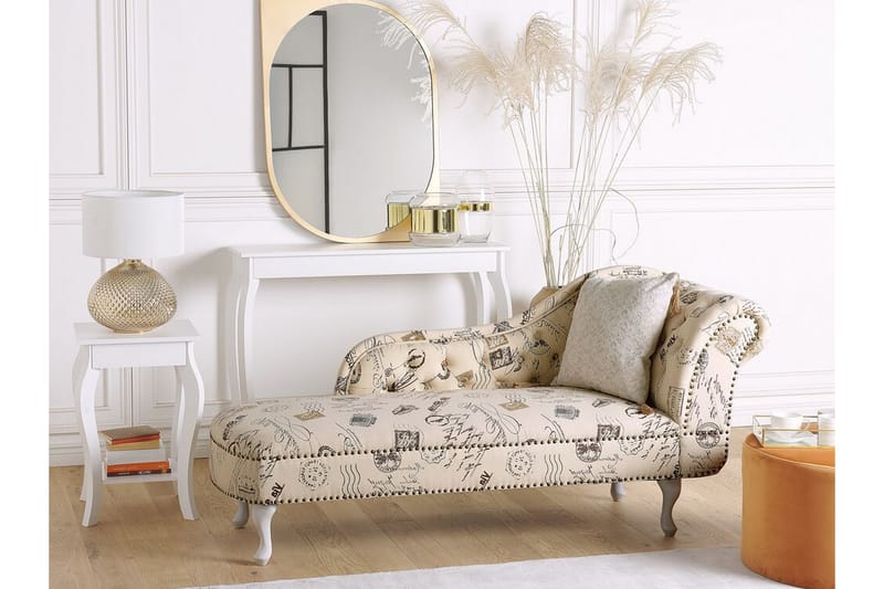 Schäslong Bubela Höger - Beige - Möbler - Fåtölj & stolar - Fåtölj - Liggfåtölj