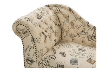 Schäslong Bubela Vänster - Beige - Möbler - Fåtölj & stolar - Fåtölj - Liggfåtölj