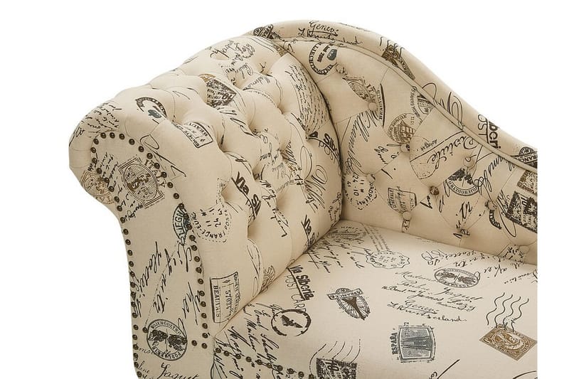 Schäslong Bubela Vänster - Beige - Möbler - Fåtölj & stolar - Fåtölj - Liggfåtölj