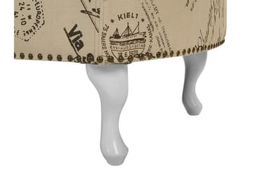 Schäslong Bubela Vänster - Beige - Möbler - Fåtölj & stolar - Fåtölj - Liggfåtölj