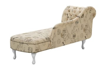 Schäslong Bubela Vänster - Beige - Möbler - Fåtölj & stolar - Fåtölj - Liggfåtölj