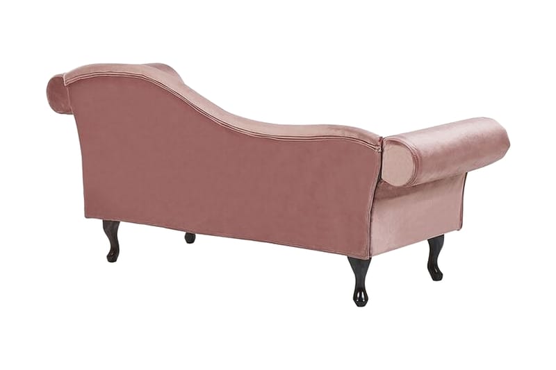 Schäslong Estanove Höger - Sammet/Rosa - Möbler - Fåtölj & stolar - Fåtölj - Liggfåtölj