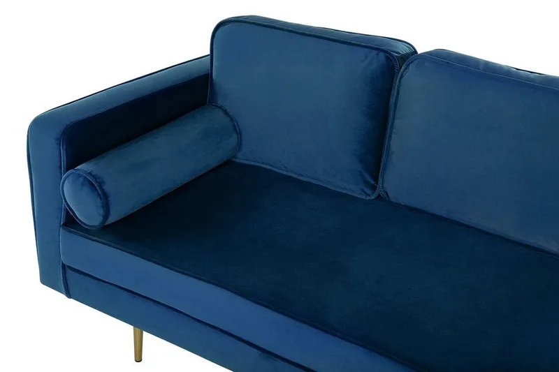 Schäslong Miramas - Blå - Möbler - Fåtölj & stolar - Fåtölj - Liggfåtölj