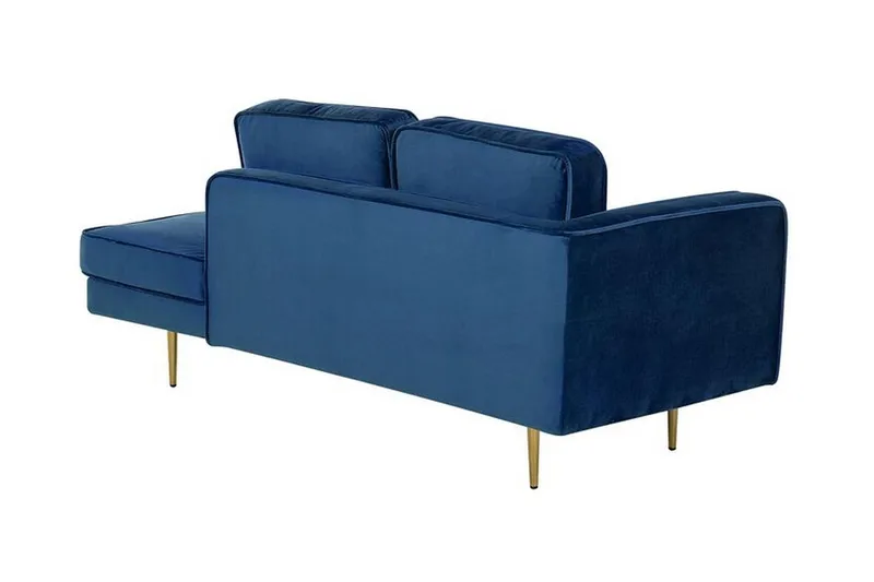 Schäslong Miramas - Blå - Möbler - Fåtölj & stolar - Fåtölj - Liggfåtölj