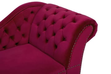 Schäslong Nimes - Rosa - Möbler - Fåtölj & stolar - Fåtölj - Liggfåtölj
