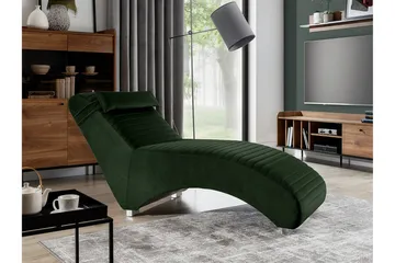 Staffin Liggfåtölj 73 cm NO_BRAND Dark green - Möbler - Fåtölj & stolar - Fåtölj - Liggfåtölj