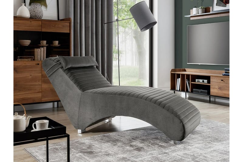 Staffin Liggfåtölj 73 cm NO_BRAND Dark grey - Möbler - Fåtölj & stolar - Fåtölj - Liggfåtölj