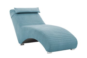 Staffin Liggfåtölj 73 cm NO_BRAND Light Blue/Dark Blue - Möbler - Fåtölj & stolar - Fåtölj - Liggfåtölj
