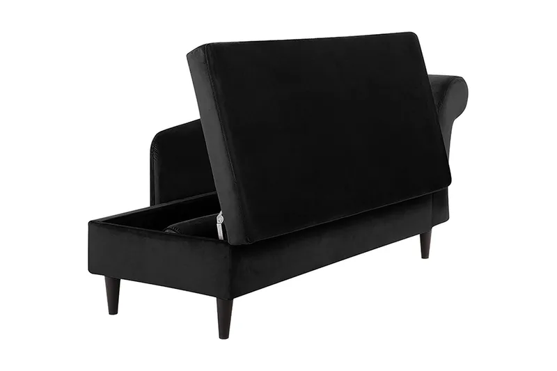 Tyland Schäslong Höger - Svart - Möbler - Fåtölj & stolar - Fåtölj - Liggfåtölj