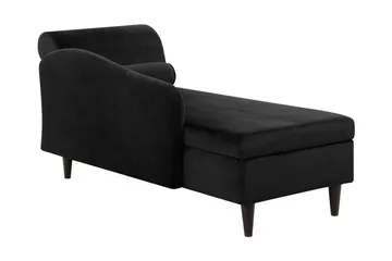 Tyland Schäslong Höger - Svart - Möbler - Fåtölj & stolar - Fåtölj - Liggfåtölj