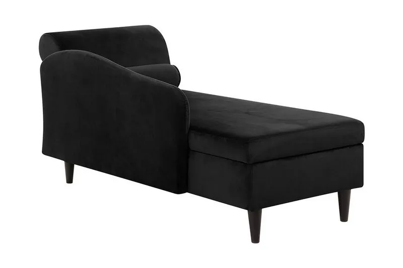 Tyland Schäslong Höger - Svart - Möbler - Fåtölj & stolar - Fåtölj - Liggfåtölj
