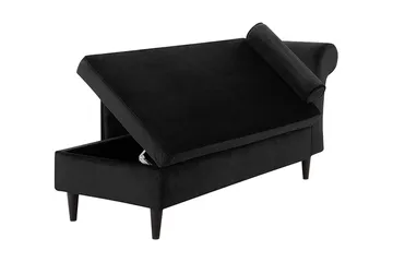 Tyland Schäslong Höger - Svart - Möbler - Fåtölj & stolar - Fåtölj - Liggfåtölj