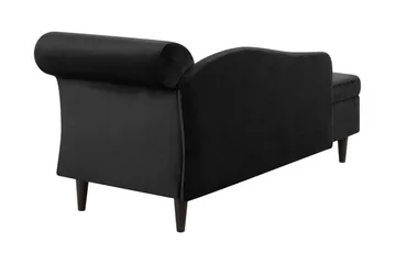 Tyland Schäslong Höger - Svart - Möbler - Fåtölj & stolar - Fåtölj - Liggfåtölj