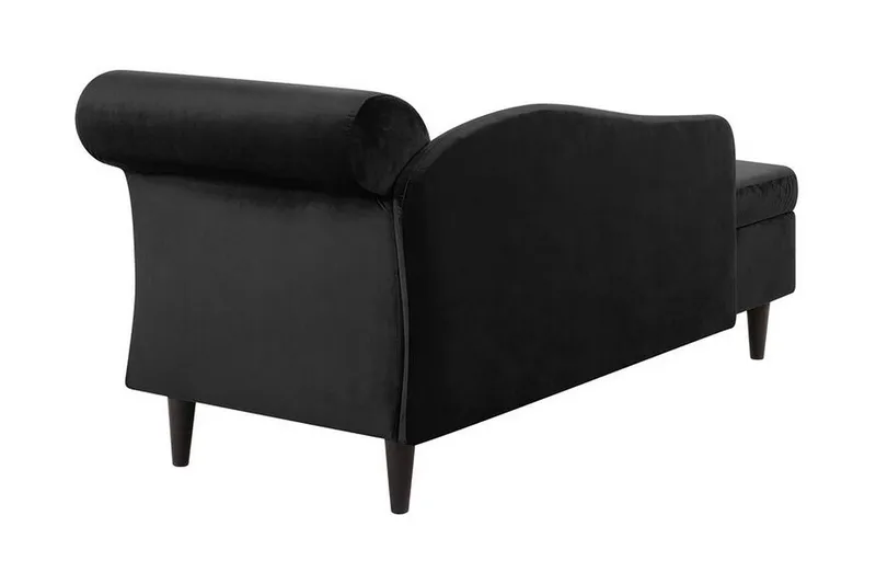 Tyland Schäslong Höger - Svart - Möbler - Fåtölj & stolar - Fåtölj - Liggfåtölj