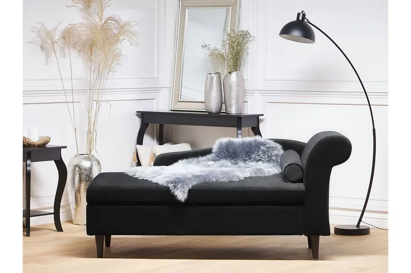 Tyland Schäslong Höger - Svart - Möbler - Fåtölj & stolar - Fåtölj - Liggfåtölj