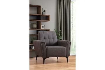 Lilesville Fåtölj - Mörkgrå - Möbler - Fåtölj & stolar - Fåtölj