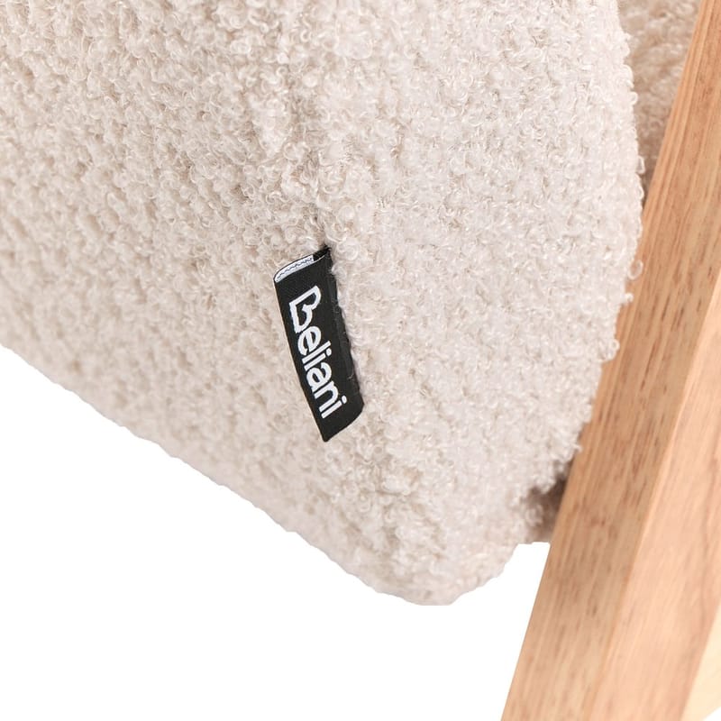 Fåtölj Linde - Beige, ljust trä - Möbler - Fåtölj & stolar - Fåtölj - Bäddfåtölj