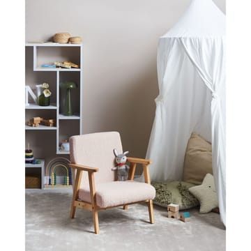 Fåtölj Linde - Rosa, ljust trä - Möbler - Fåtölj & stolar - Fåtölj - Bäddfåtölj