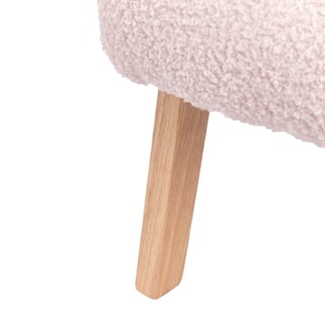 Fåtölj Linde - Rosa, ljust trä - Möbler - Fåtölj & stolar - Fåtölj - Bäddfåtölj