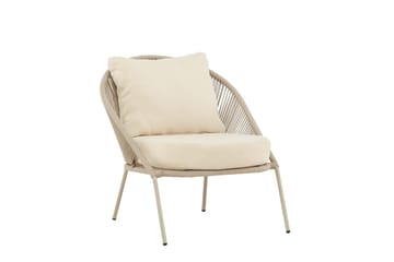 Fåtölj Lindos Utomhus - Beige - Möbler - Fåtölj & stolar - Fåtölj