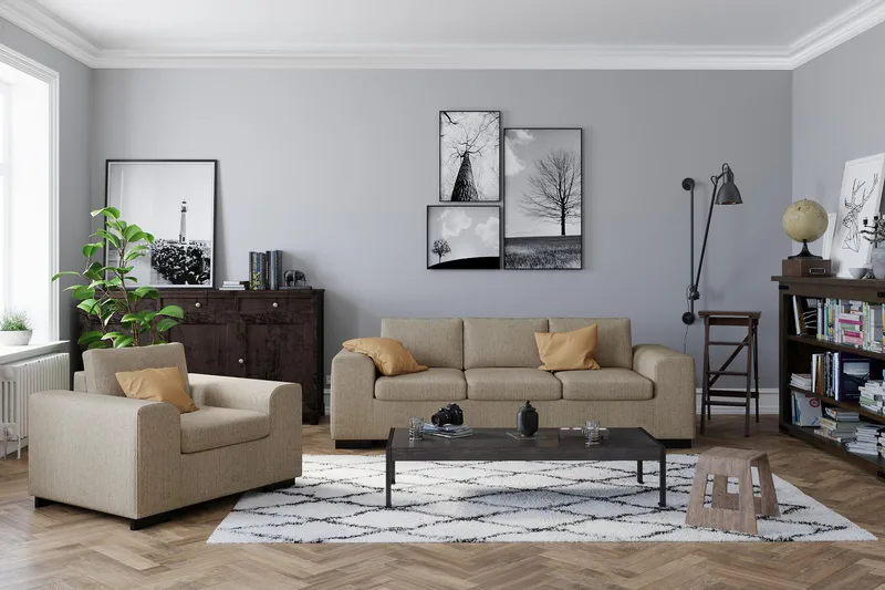 Link Fåtölj - Beige - Möbler - Fåtölj & stolar - Fåtölj