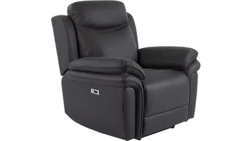 Livaro Reclinerfåtölj Elektrisk - Svart - Möbler - Fåtölj & stolar - Fåtölj - Biofåtölj & reclinerfåtölj