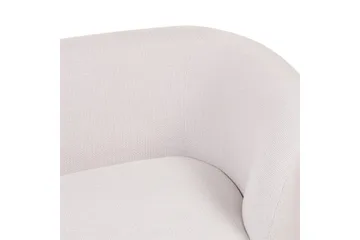 Fåtölj Loen - Beige, guld/Polyester - Möbler - Fåtölj & stolar - Fåtölj