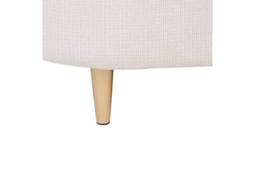 Fåtölj Loen - Beige, guld/Polyester - Möbler - Fåtölj & stolar - Fåtölj