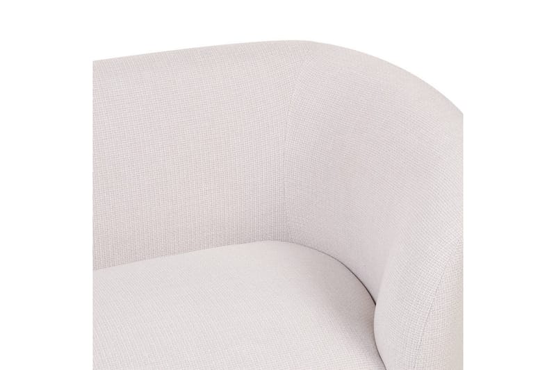 Fåtölj Loen - Ljusbeige, svart/Polyester - Möbler - Fåtölj & stolar - Fåtölj