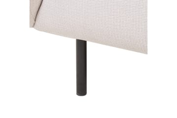Fåtölj Loen - Ljusbeige, svart/Polyester - Möbler - Fåtölj & stolar - Fåtölj