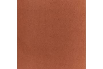 Fåtölj Loen - Orange, svart/Sammet - Möbler - Fåtölj & stolar - Fåtölj