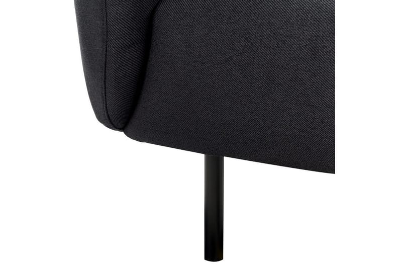 Fåtölj Loen - Svart/Polyester - Möbler - Fåtölj & stolar - Fåtölj