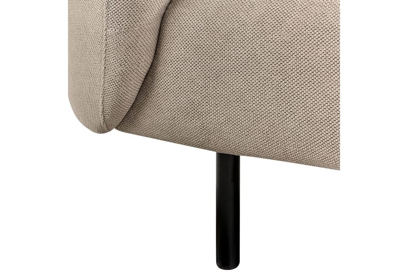 Fåtölj Loen - Taupe, grå, svart/Polyester - Möbler - Fåtölj & stolar - Fåtölj