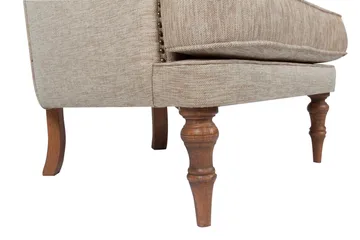 Londonia Fåtölj i Linne - Sandbeige - Möbler - Fåtölj & stolar - Fåtölj