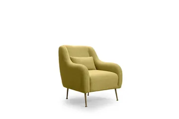 Longbush Fåtölj - Gul - Möbler - Fåtölj & stolar - Fåtölj