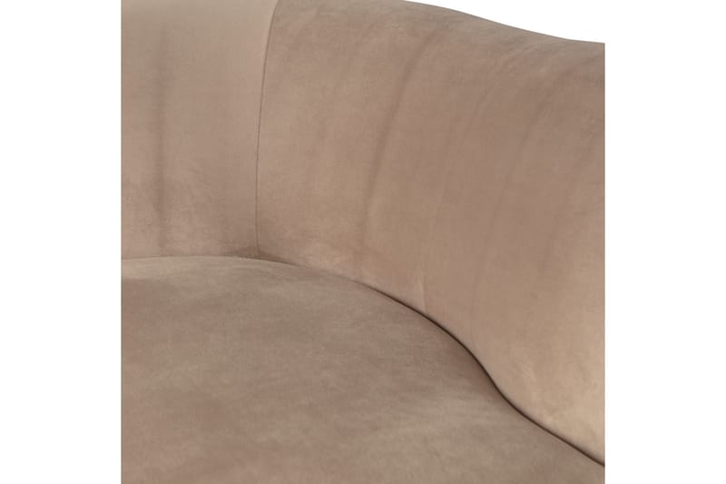 Loungefåtölj Asra - Khaki - Möbler - Fåtölj & stolar - Fåtölj