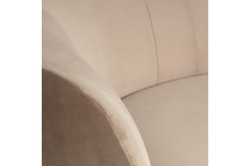 Loungefåtölj Asra - Khaki - Möbler - Fåtölj & stolar - Fåtölj