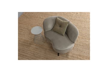 Loungefåtölj Asra - Khaki - Möbler - Fåtölj & stolar - Fåtölj
