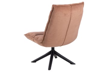 Loungefåtölj Belloch - Brun - Möbler - Fåtölj & stolar - Fåtölj