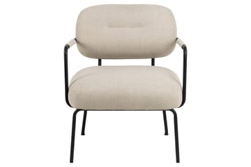 Loungefåtölj Saori - Beige - Möbler - Fåtölj & stolar - Fåtölj