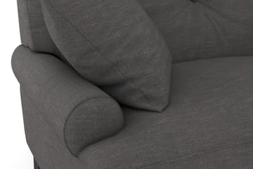 Loveseat Webber - Mörkgrå|Mässing - Möbler - Fåtölj & stolar - Fåtölj
