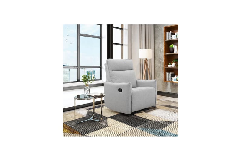 Lugo Liggfåtölj - Grå - Möbler - Fåtölj & stolar - Fåtölj - Liggfåtölj