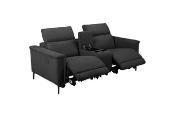Lund Liggfåtölj - Grå - Möbler - Soffa - Biosoffa & reclinersoffa - 2 sits biosoffa & reclinersoffa
