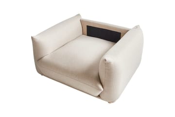 Fåtölj Luvos - Beige, ljust trä - Möbler - Fåtölj & stolar - Fåtölj