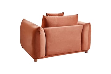 Fåtölj Luvos - Brunt, mörkt trä - Möbler - Fåtölj & stolar - Fåtölj