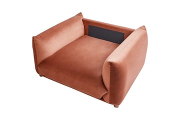 Fåtölj Luvos - Brunt, mörkt trä - Möbler - Fåtölj & stolar - Fåtölj