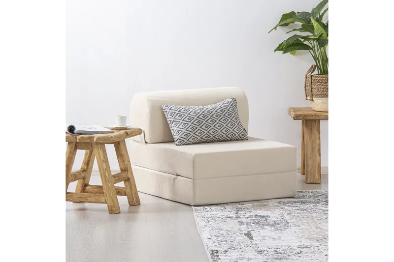 Magaria Bäddfåtölj - Beige - Möbler - Fåtölj & stolar - Fåtölj - Bäddfåtölj