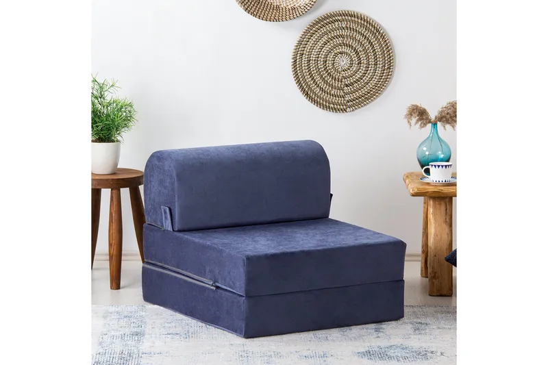 Magaria Bäddfåtölj - Blå - Möbler - Fåtölj & stolar - Fåtölj - Bäddfåtölj