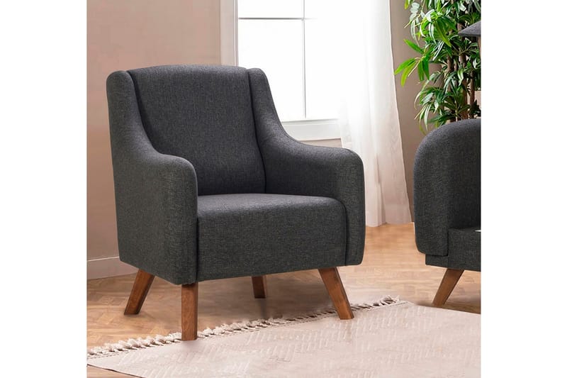 Malkiat Fåtölj, Antracit