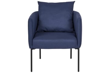 Fåtölj Malmos - Blå, Svart - Möbler - Fåtölj & stolar - Fåtölj